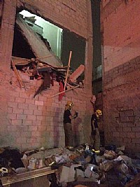 حريق في عمارة بالجهراء