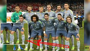 صورة.. رونالدو.. مرة أخرى يقف على أصابع قدميه ليكون الأطول