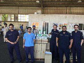 59 كرتون خمر قادمة من كوريا الجنوبية بميناء الشويخ