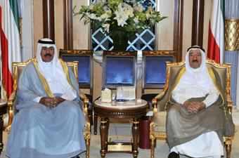 استقبالات سمو أمير البلاد
