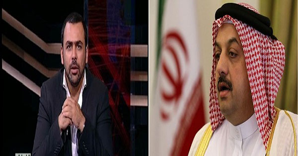 فيديو: مذيع مصري يسب وزير خارجية قطر على الهواء