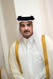 امير دولة قطر يلتقي الشيخ صباح الخالد