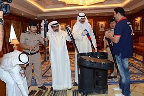 الخالد يشرف على فض إحراز محاولة جديدة لتهريب المخدرات