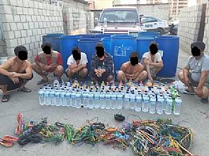 ضبط مصنع جديد للمحلي في الصليبيخات