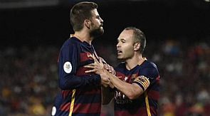 رسميًا : إيقاف ‘بيكيه’ 4 مباريات بعد طرده امام بلباو