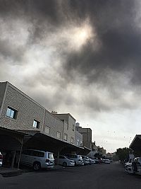 حريق هائل يطول مصنع الزيوت بالأحمدي