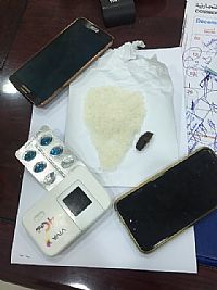 ضبط مصريان بمخدرات في بنيد القار