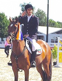 الفارس الخرافي يحصد ذهبية بطولة نومين بهولندا