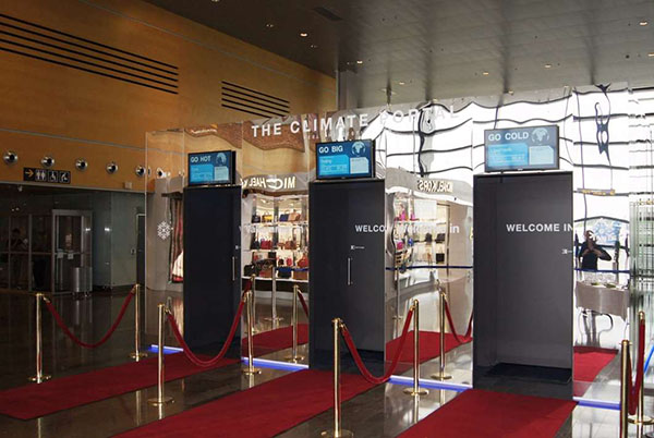 فيديو: مطار سويدي يمنحك فرصة اختبار الطقس في البلد الذي ستزوره