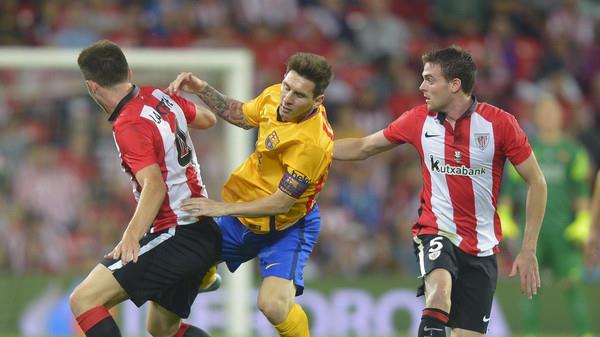 رباعية بيلباو تصعب مهمة برشلونة في الكأس الاسبانية