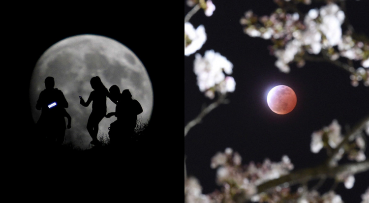 لأول مرة منذ 30 عاما.. القمر العملاق والخسوف الكُلي في ليلة واحدة