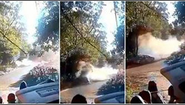 فيديو: لحظة مصرع 6 أشخاص في رالي سيارات بإسبانيا