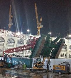 السعودية تعوض شهداء ومصابو رافعة الحرم المكي