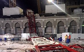 شؤون الحرمين تنفي وجود عملية إرهابية خلف سقوط الرافعة