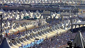 أكثر من مليوني حاج إلى مشعر منى لقضاء يوم التروية