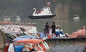 إعصار هائل يضرب تايوان