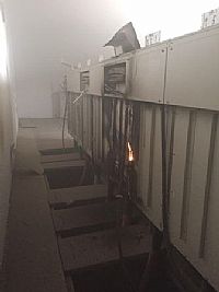 تماس كهربائي بمولد جليب الشيوخ