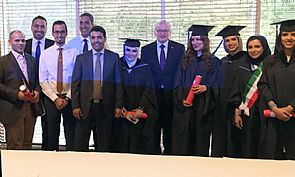 19 طالبا كويتيا ينالون درجة الماجستير من جامعة هولندية