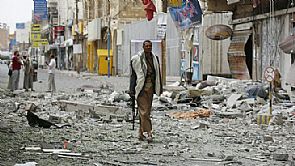 غارات عنيفة ضد الحوثيين