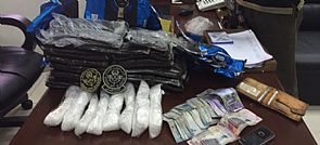 15 كيلو ‘حشيش’ بمنفذ العبدلي
