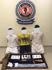 ضبط تشكيل عصابي لترويج الحشيش بالصليبية