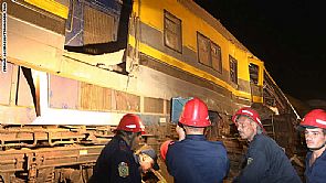 تفجير قطار ركاب بالإسكندرية