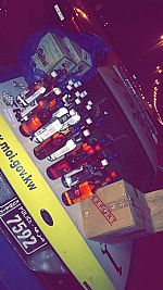 ضبط خمور وحبوب مخدرة بعد مطاردة على الاقدام