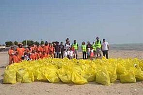 الغوص: رفع 3 أطنان من مخلفات الأمطار