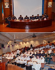 اجتماع أمني مع مسئولي الحسينيات