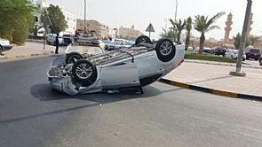 تصادم ثنائي داخل منطقة كيفان