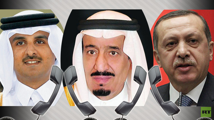 زعماء تركيا والسعودية وقطر يبحثون الأزمة السورية