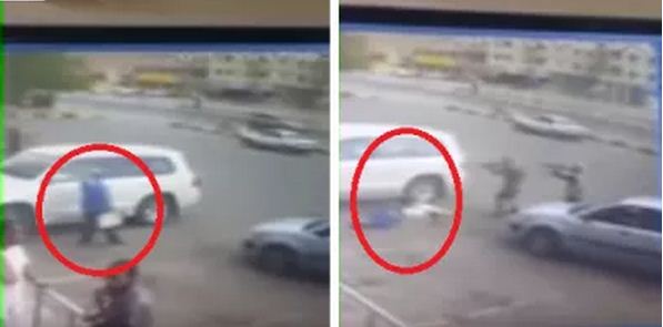 فيديو: لحظة اغتيال موظف الهلال الاحمر الإماراتي في عدن