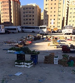 مداهمة سوق عشوائي في الفنطاس