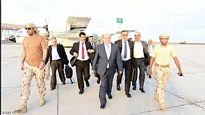 الرئيس اليمني يصل عدن