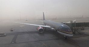 الغبار الكثيف في الأردن يحول مسار سبع رحلات جوية