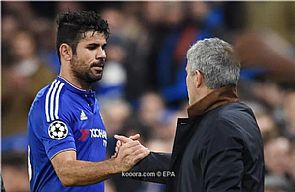 كوستا يعترف بخطأ إلقاء القميص على مورينيو