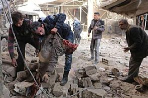 عشرات الضحايا في غارات روسية بالغوطة وحلب