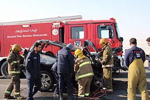 حادث تصادم مروع | ٤ أشخاص لقوا مصرعهم تفحماً على طريق الملك فهد