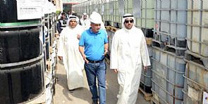 جوالات مفاجئة لشرطة البيئة على مصانع الشعيبة