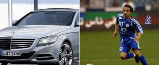 رجل أعمال يمنح الشهلوب سيارة مرسيدس لصناعته هدف الفوز على النصر