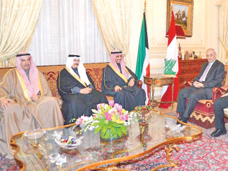 الغانم بحث وبري التطورات الإقليمية