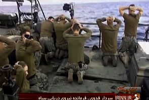 غضب في اميركا بعد نشر صور بحارتها اثناء احتجازهم في إيران