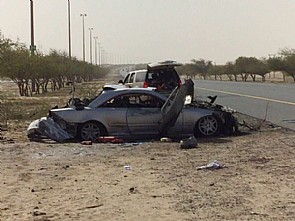 حادث مروع على السالمي