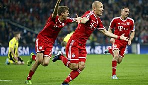 فوز بايرن ميونيخ على هامبورغ بهدفين لهدف