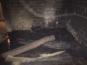 حريق مزرعة بمنطقة الوفرة