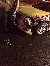 انحشار سيدة في حادث بالفردوس