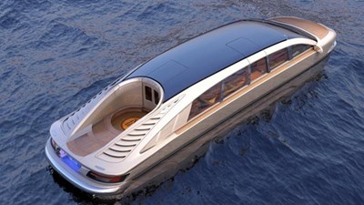 صورة: سيارة “برمائية” في الإمارات للبيع بـ 15 مليون درهم