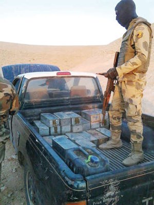 ضبط مخزن متفجرات وذخائر بجبل أم حصيرة في سيناء