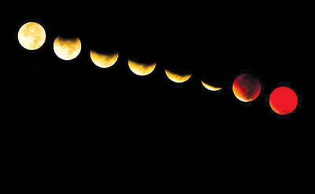 كسوفان للشمس وثلاثة خسوفات للقمر في 2016