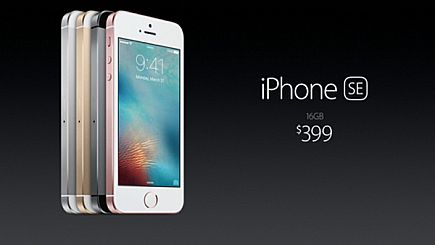 آبل تعلن رسميا عن هاتفها الذكي iPhone SE